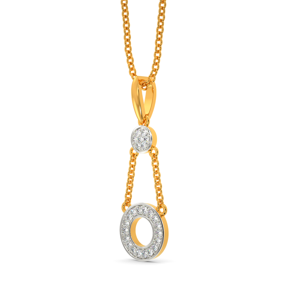 Crazy String Love Diamond Pendants