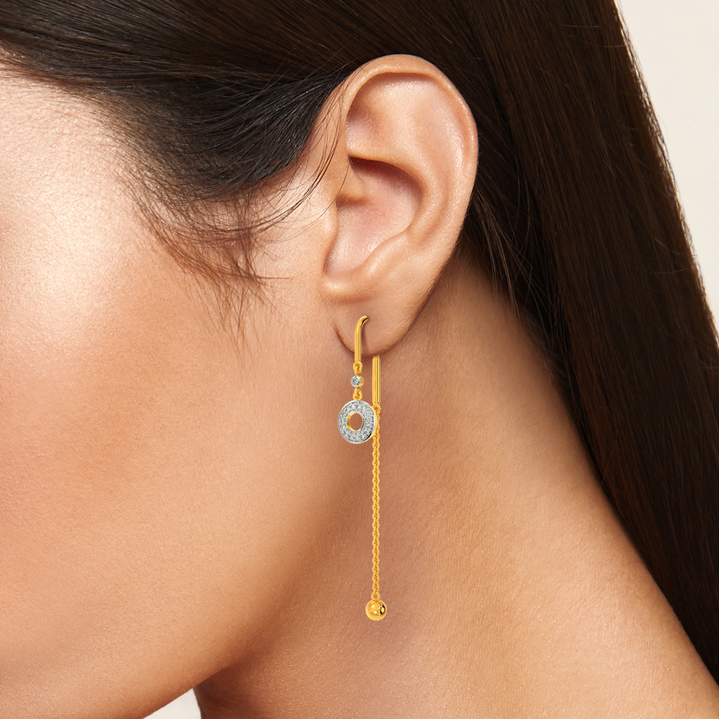 String Affair Diamond Earrings