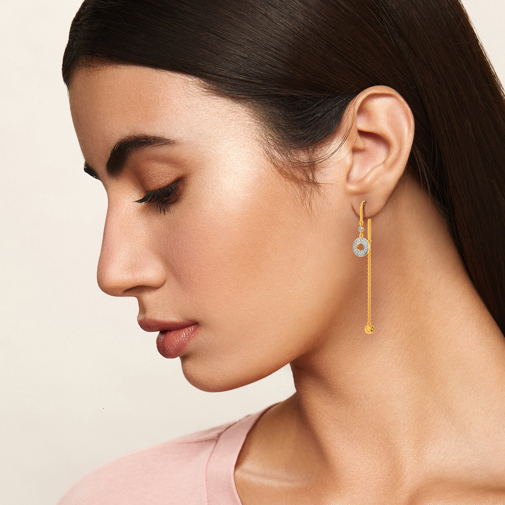 String Affair Diamond Earrings