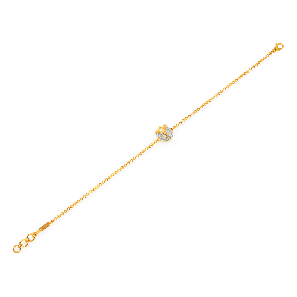 Tulip Daze  Diamond Bracelets