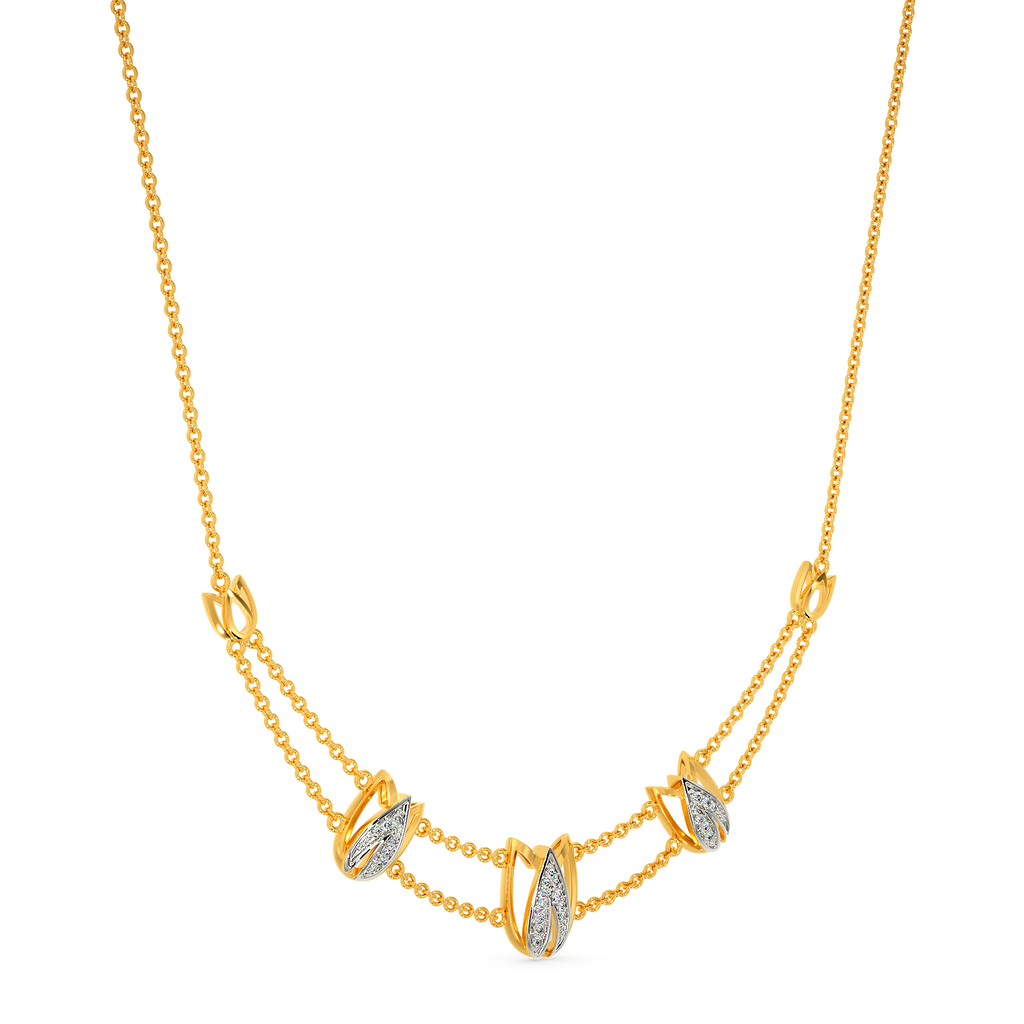 Tulip Musk Diamond Necklaces