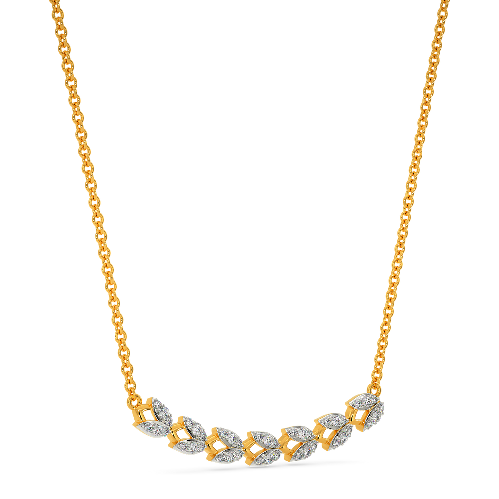Tulip Essence Diamond Necklaces