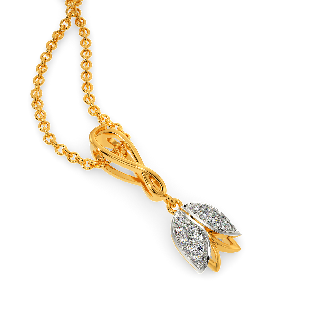 Tulip Essence Diamond Pendants