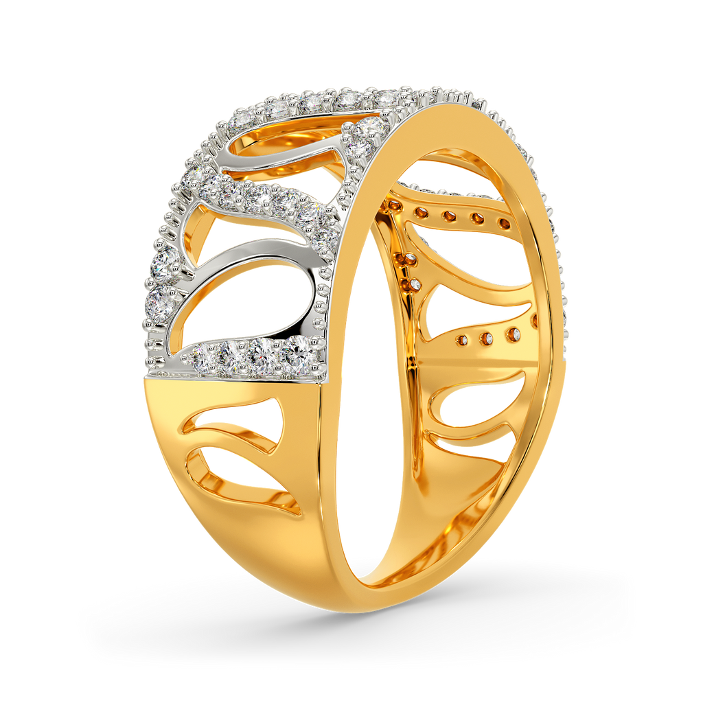 In A Field Of Tulips Diamond Rings image