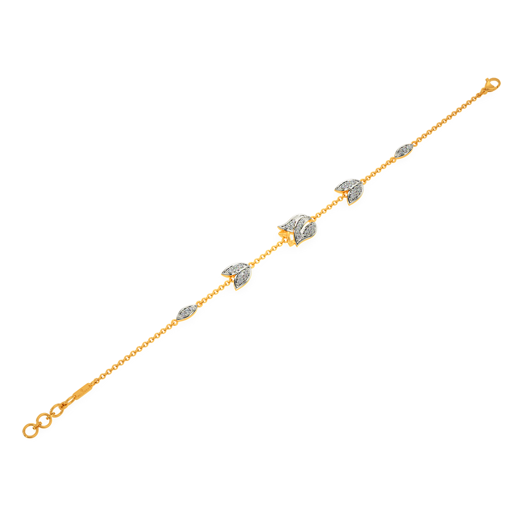 Just Tulips Diamond Bracelets