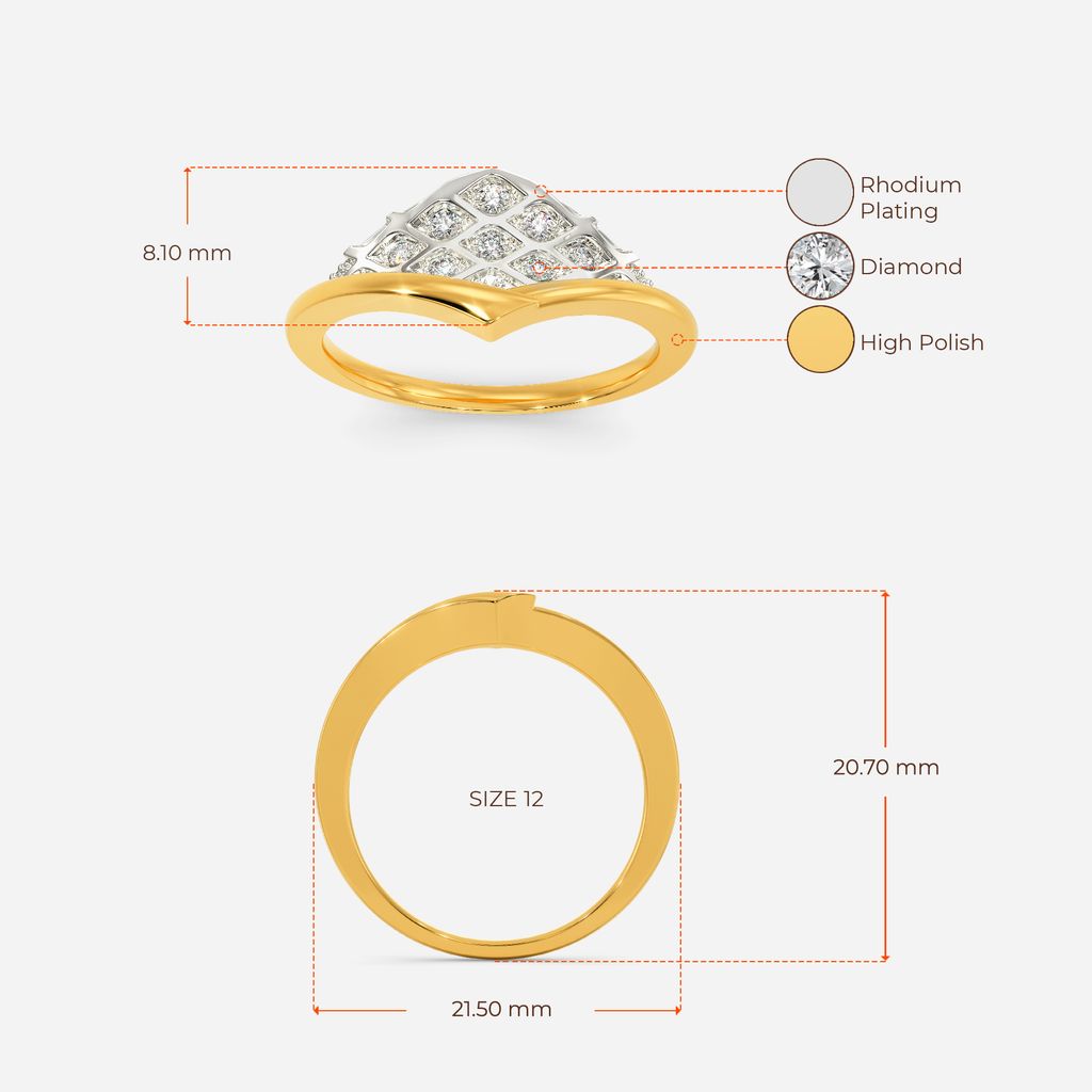 Crazy Knits Diamond Rings image
