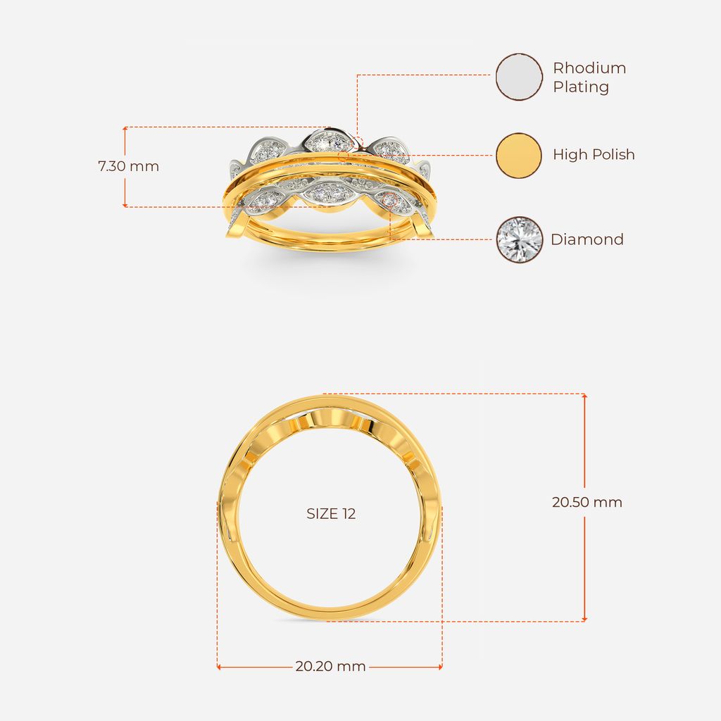 Knits n Dimes Diamond Rings image