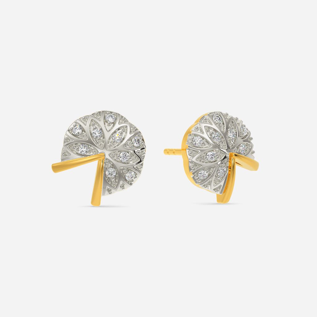 Line Up Knitly Diamond Earrings