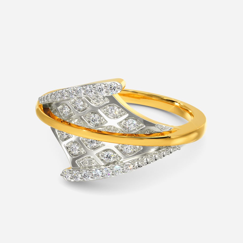 Knit Whimsy Diamond Rings alternate view 2