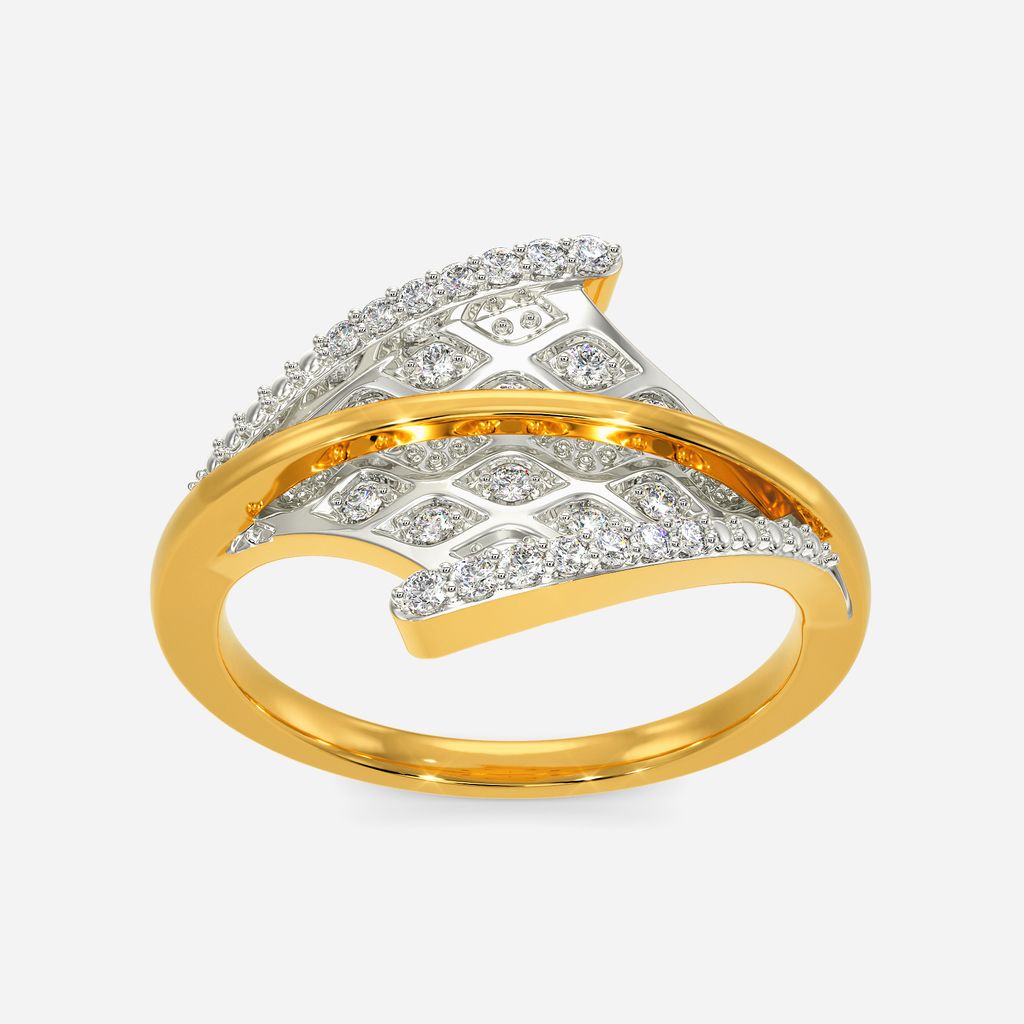 Knit Whimsy Diamond Rings alternate view 3