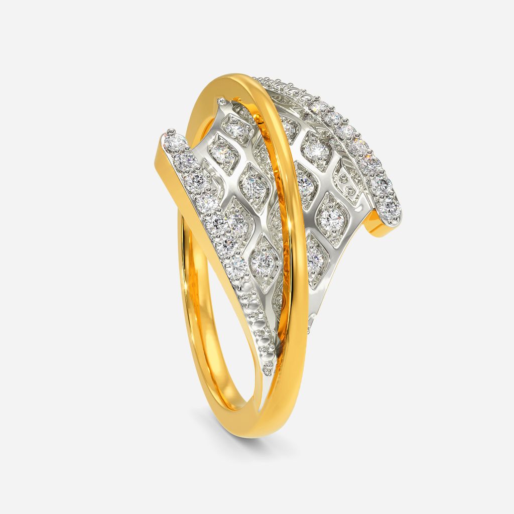 Knit Whimsy Diamond Rings image