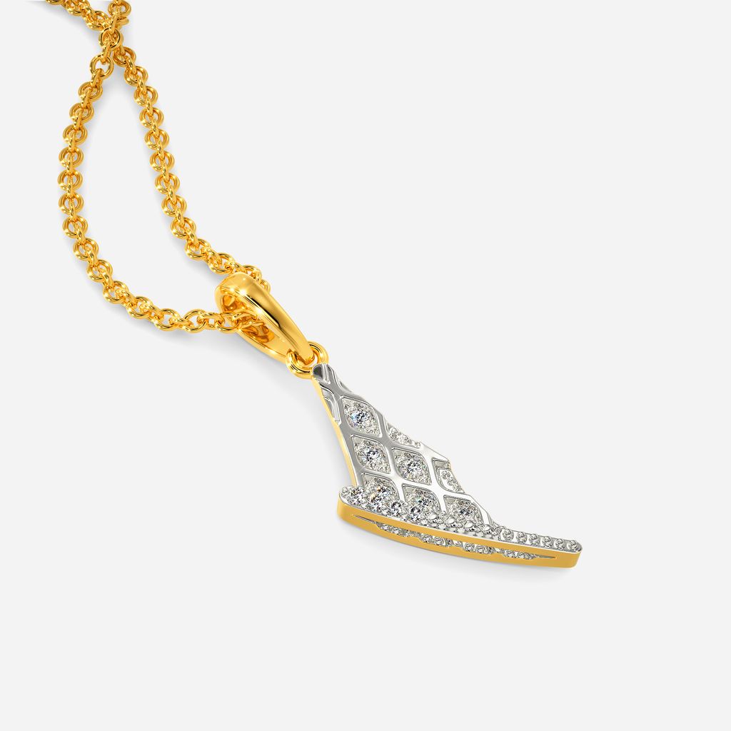 Knit Whimsy Diamond Pendants