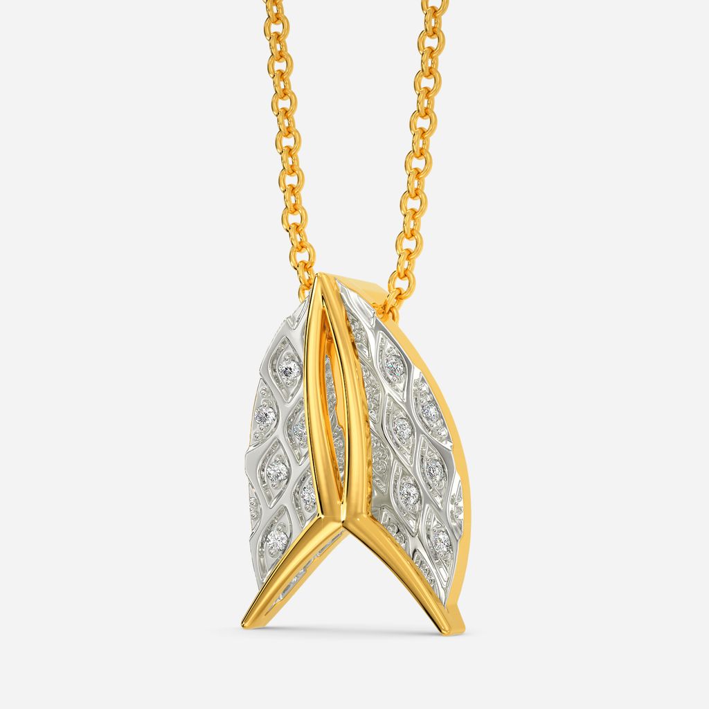Knits n Curves Diamond Pendants