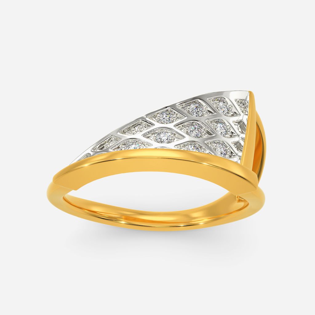Knitly Attached Diamond Rings alternate view 3