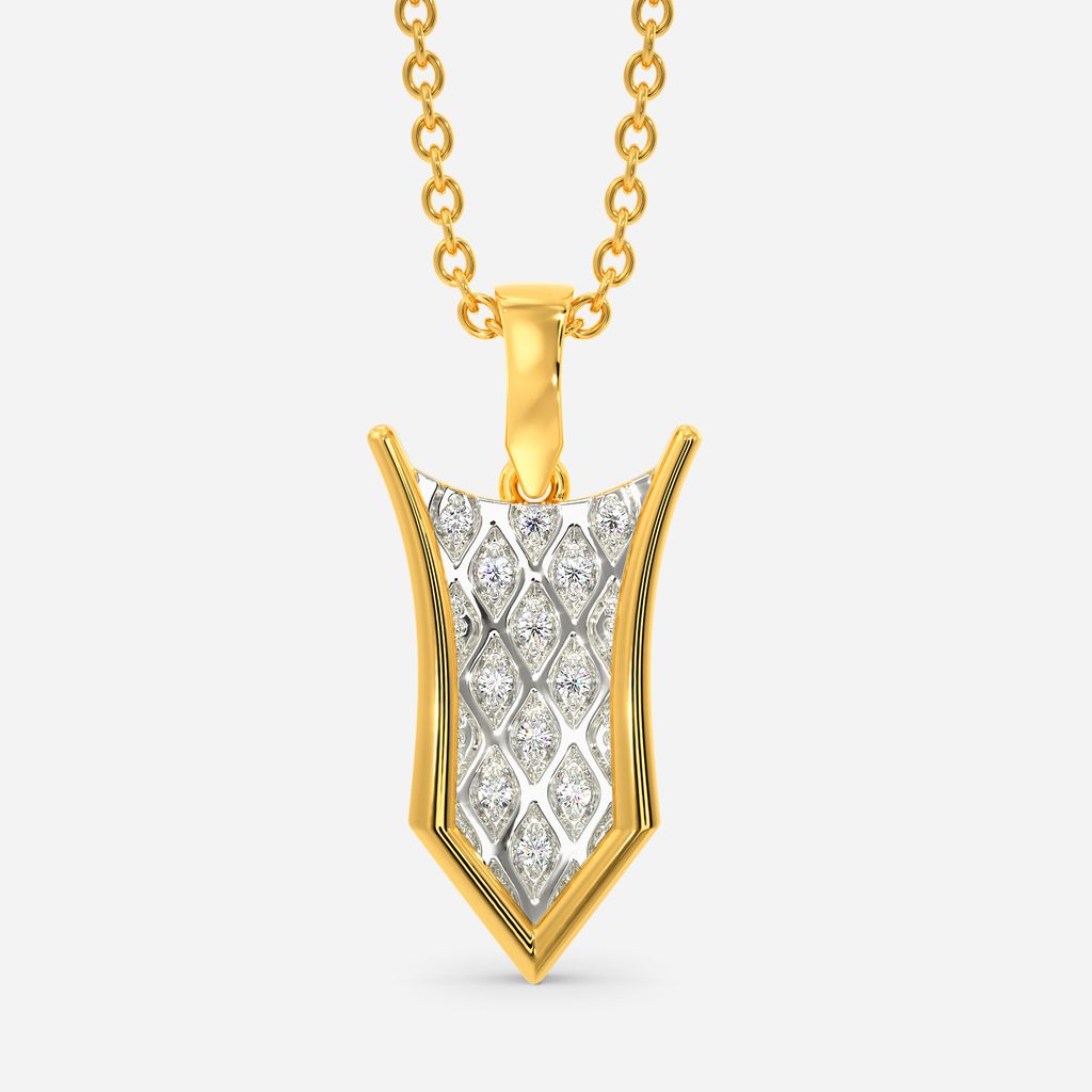 Knit Grit Diamond Pendants