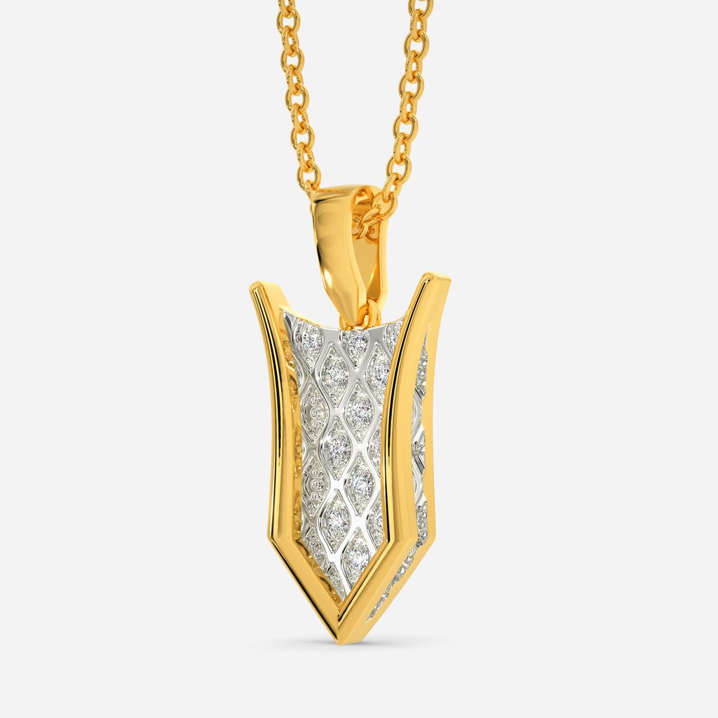 Knit Grit Diamond Pendants
