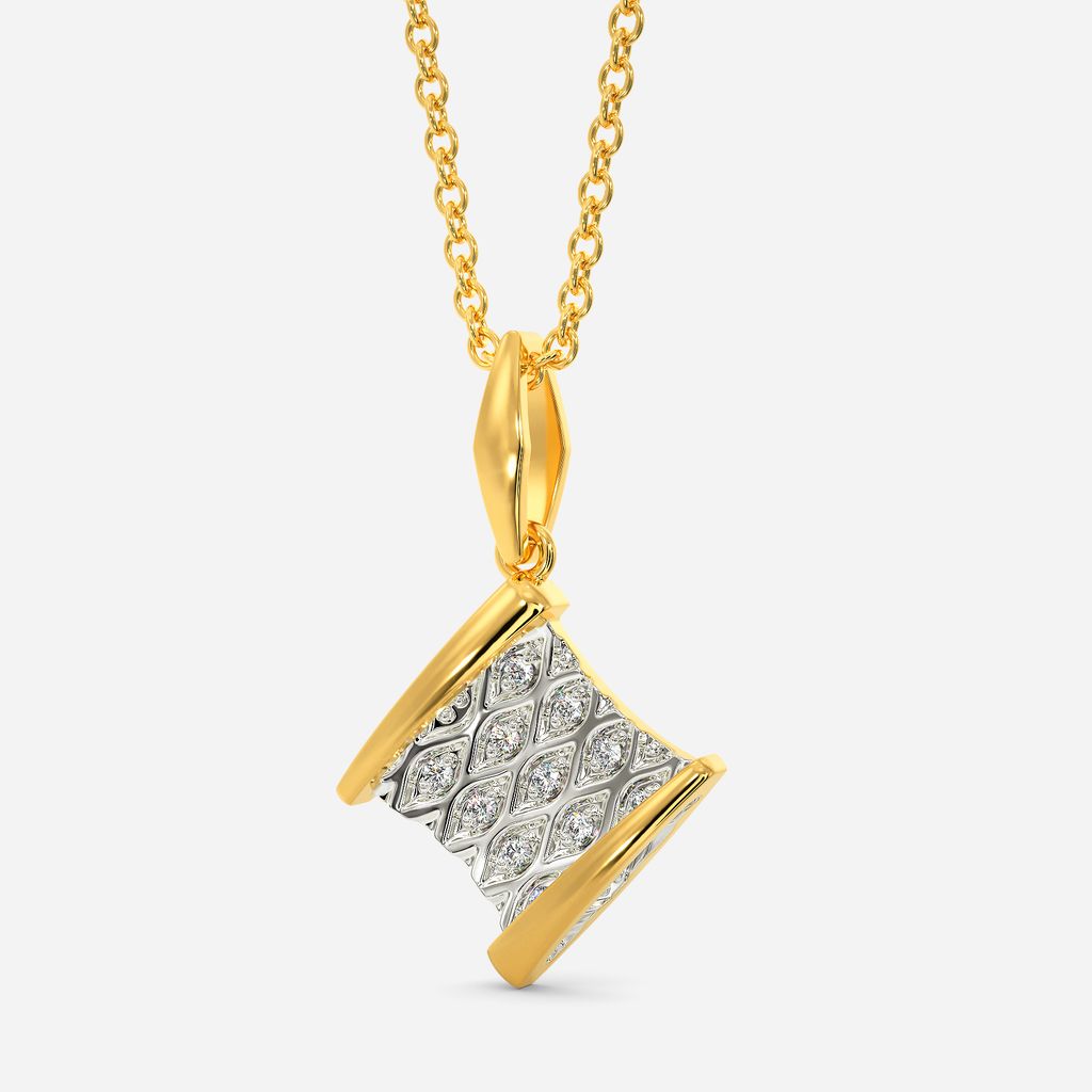 Twined Knits Diamond Pendants