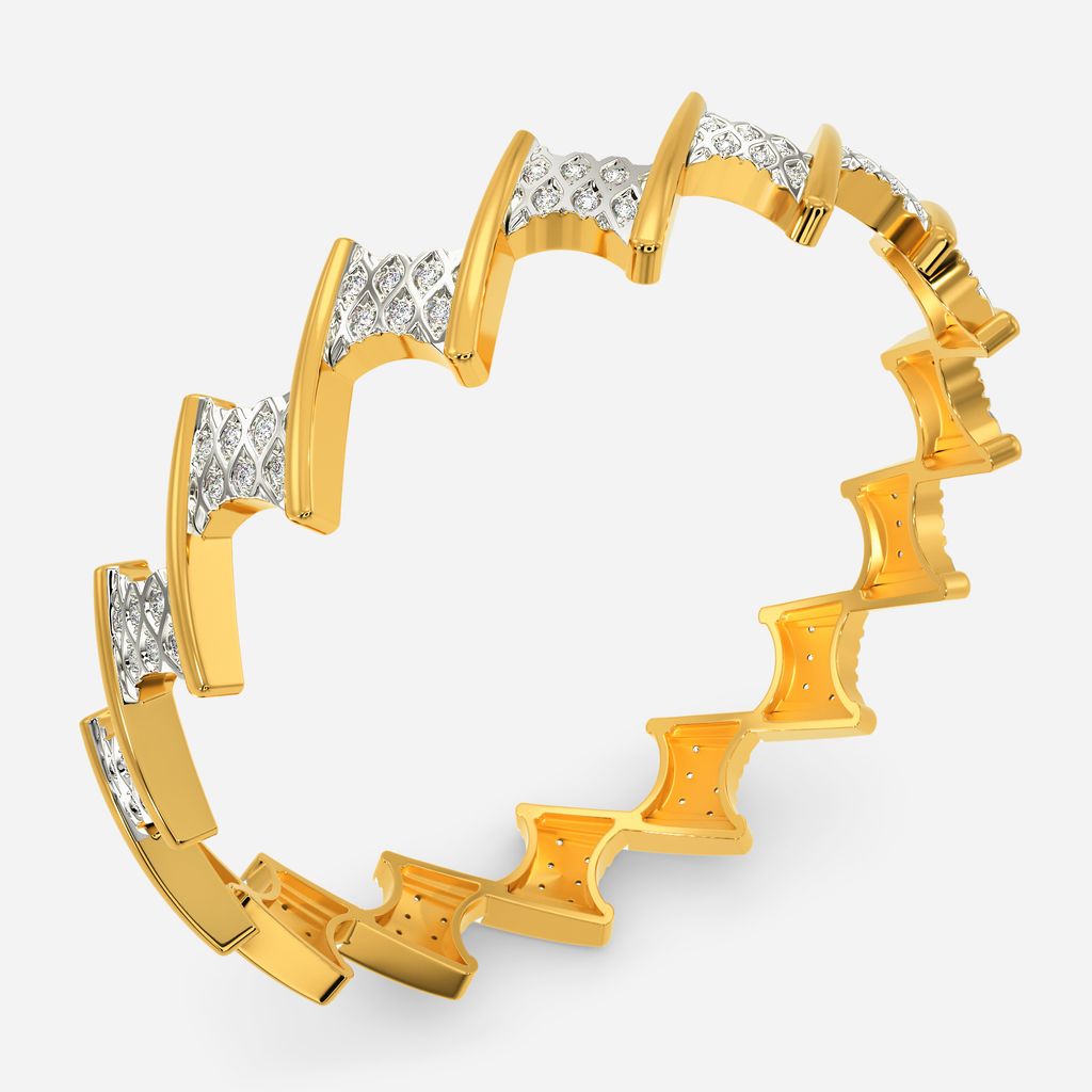 Twined Knits Diamond Bangles