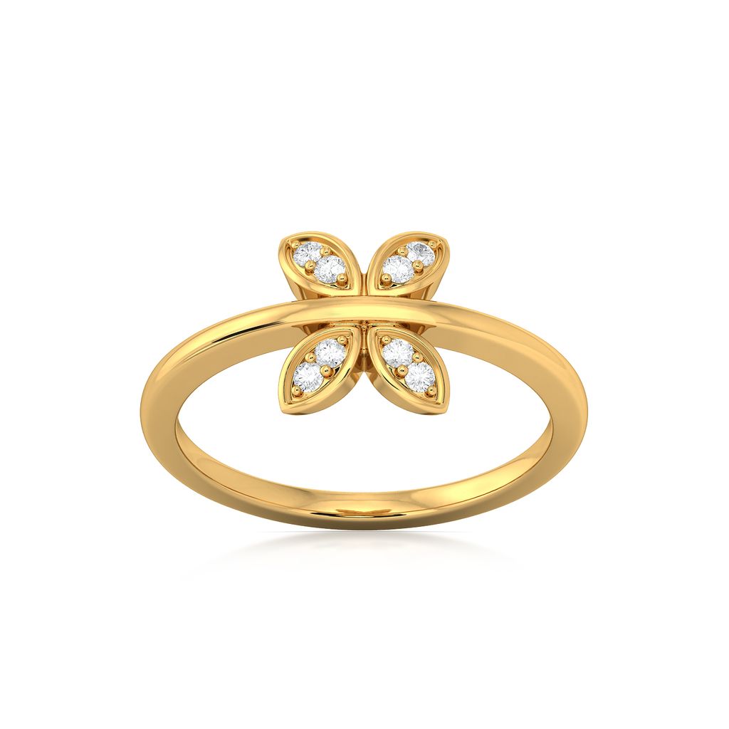 Bunched up Bright Diamond Rings alternate view 3
