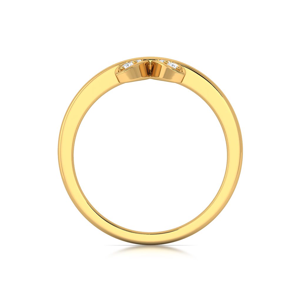 Bunched up Bright Diamond Rings image