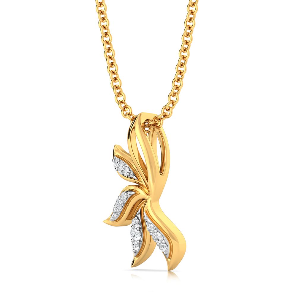 Wreath Bequeath Diamond Pendants