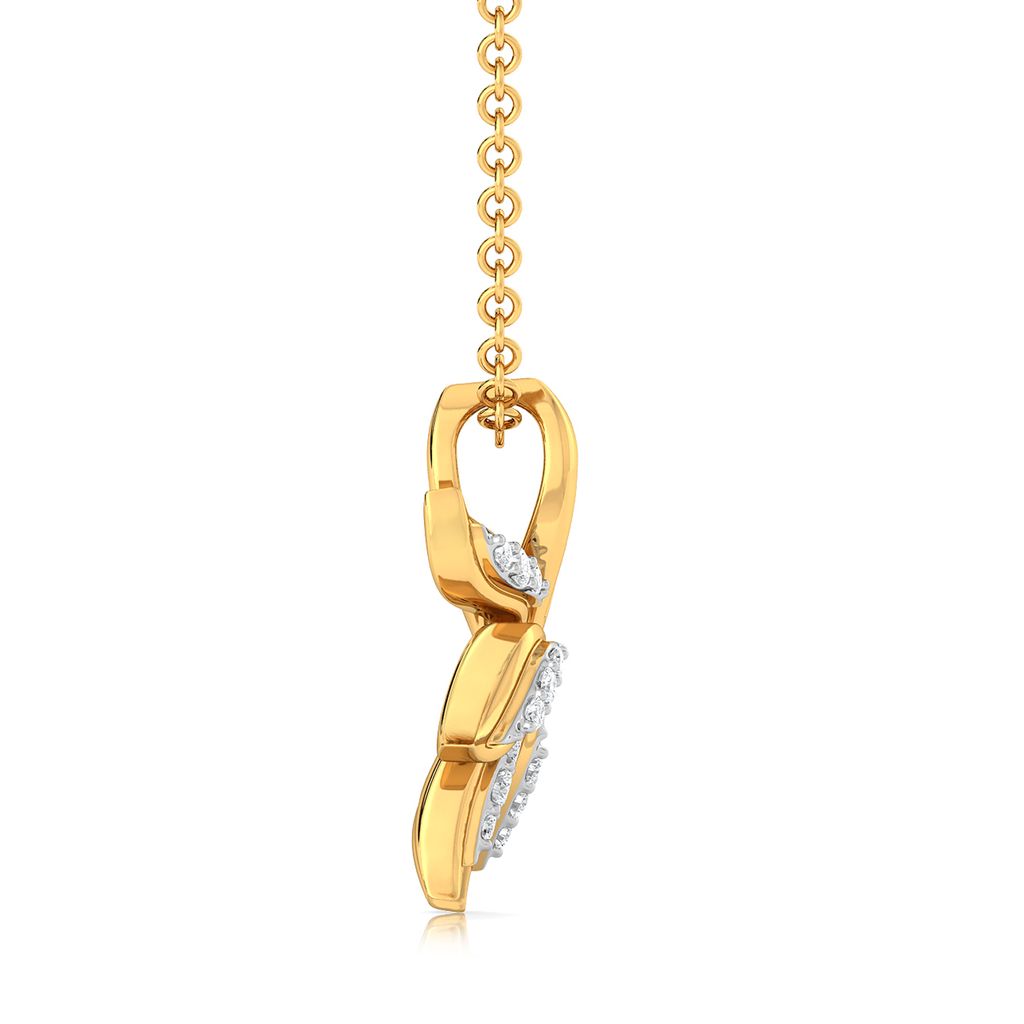 Wreath Bequeath Diamond Pendants