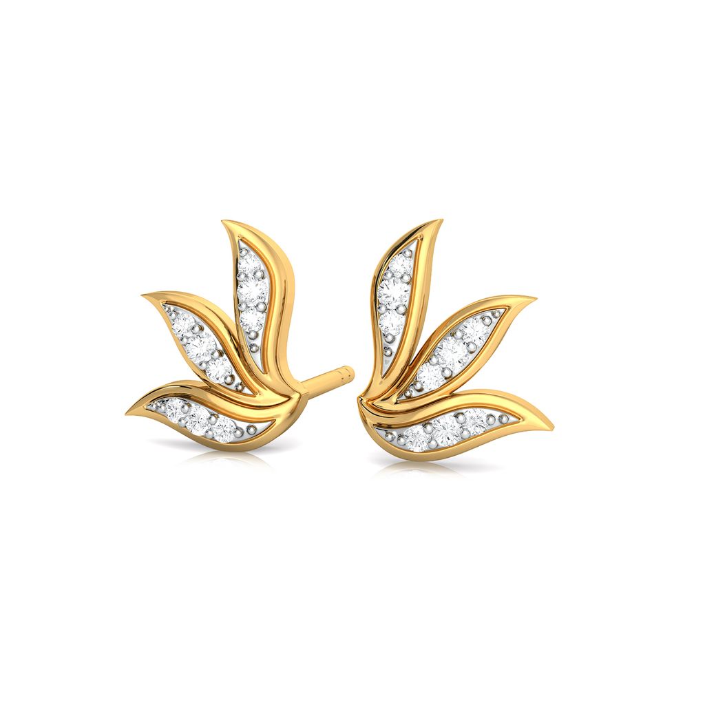 Wreath Bequeath Diamond Earrings