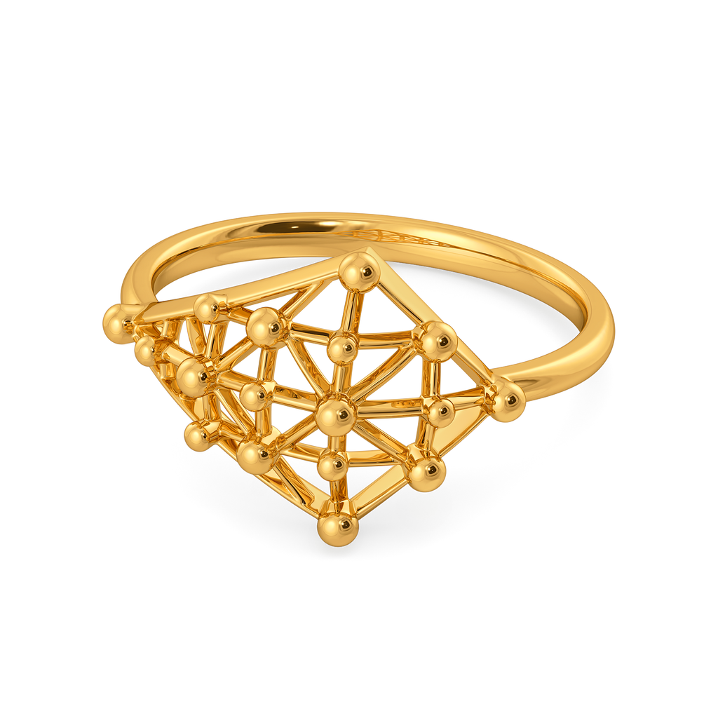Sheer in Every Expression Gold Rings alternate view 2