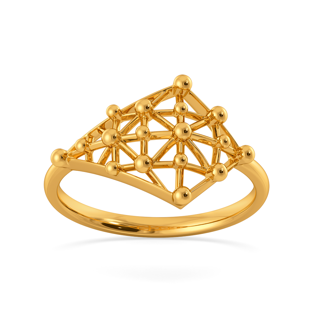 Sheer in Every Expression Gold Rings alternate view 3
