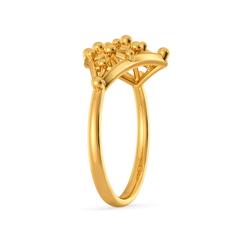 Sheer in Every Expression Gold Rings image