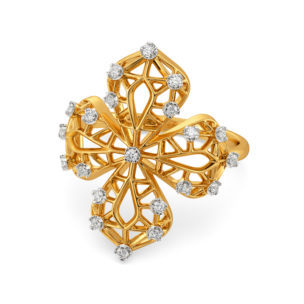 Quiet kind of statement Diamond Rings alternate view 2