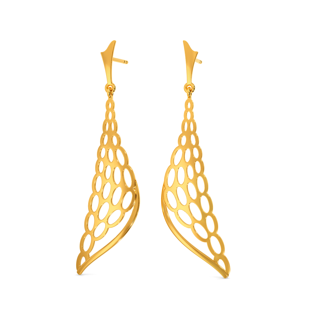 Knit O Jay Gold Earrings