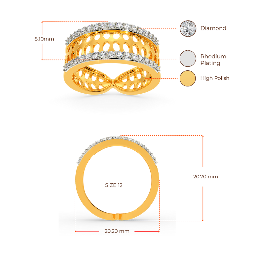 Knit Magic Diamond Rings image