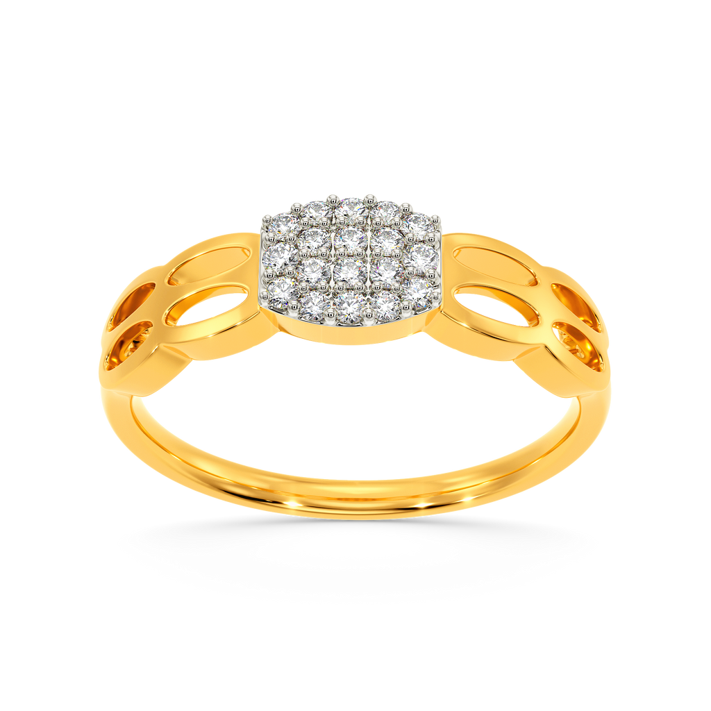 Knitted Drama Diamond Rings alternate view 3