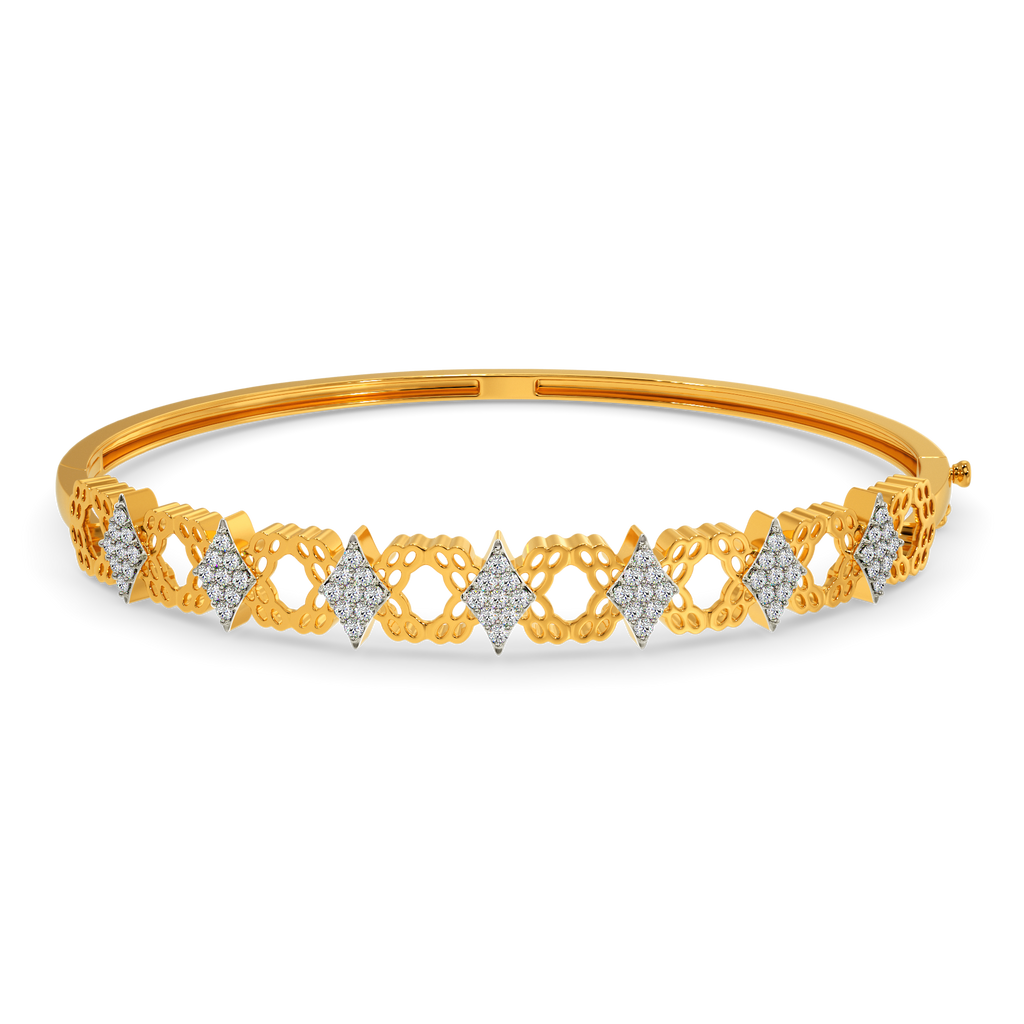 Very Knitly Diamond Bangles
