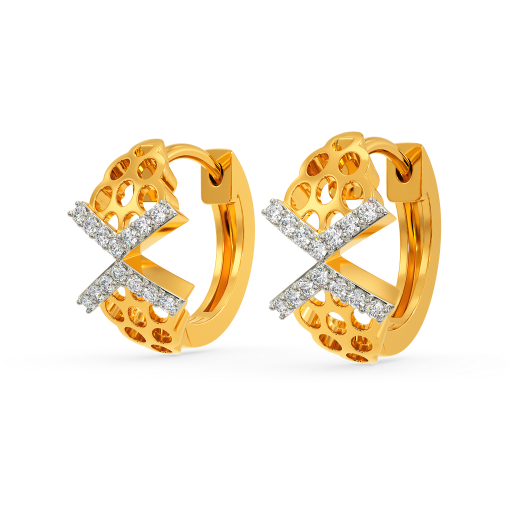 Knit Mania Diamond Earrings