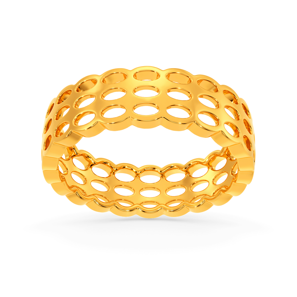 Lush Knits Gold Rings alternate view 3