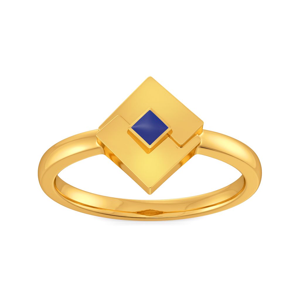 Denim Hues Gold Rings alternate view 2