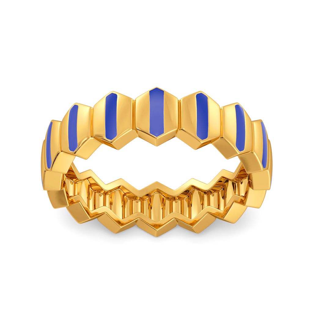 Live In Denim Gold Rings image