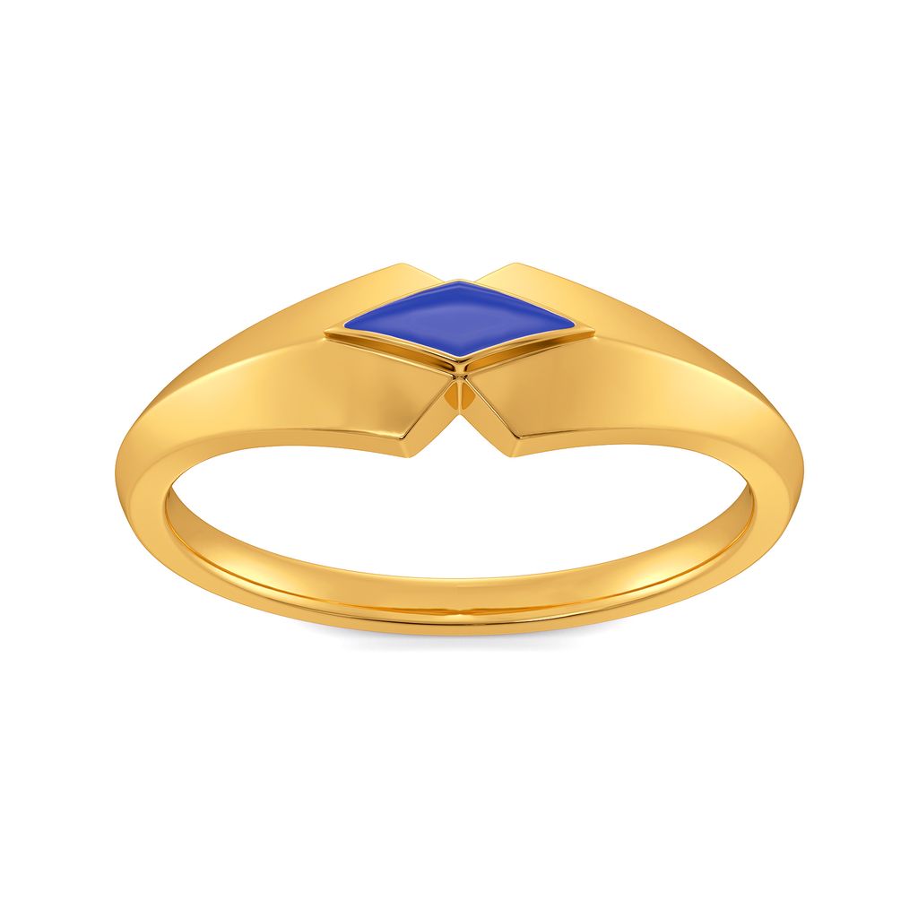 Denim Rules Gold Rings alternate view 3