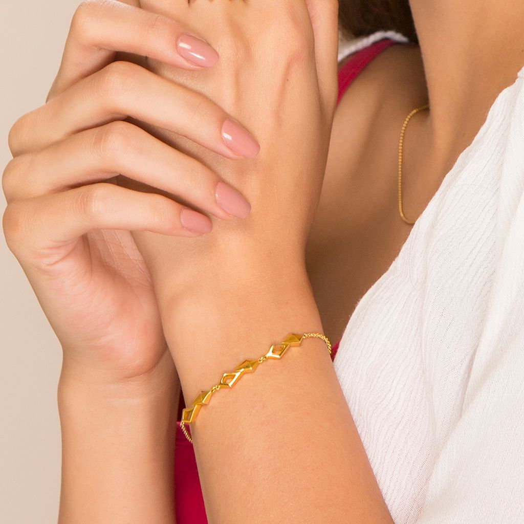 Fabulously Fringe Gold Bracelets