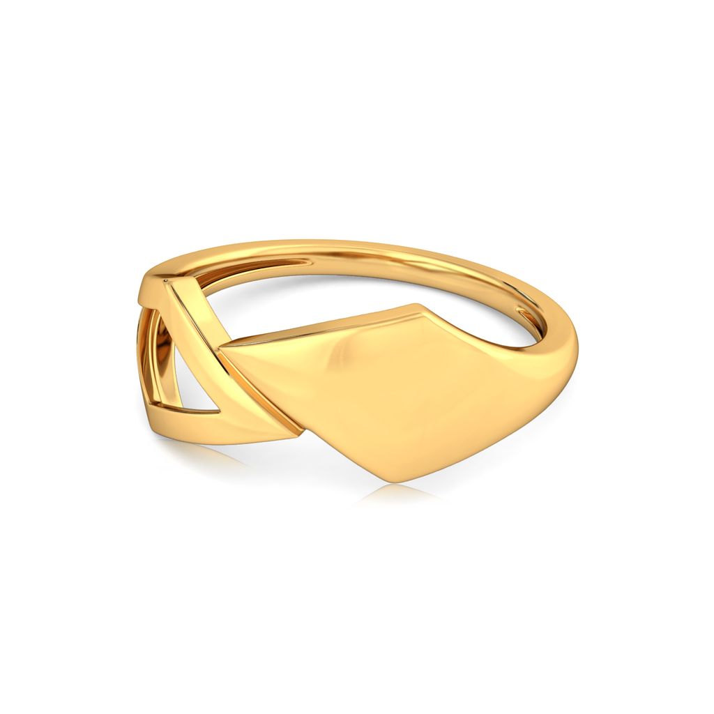 Fabulously Fringe Gold Rings image