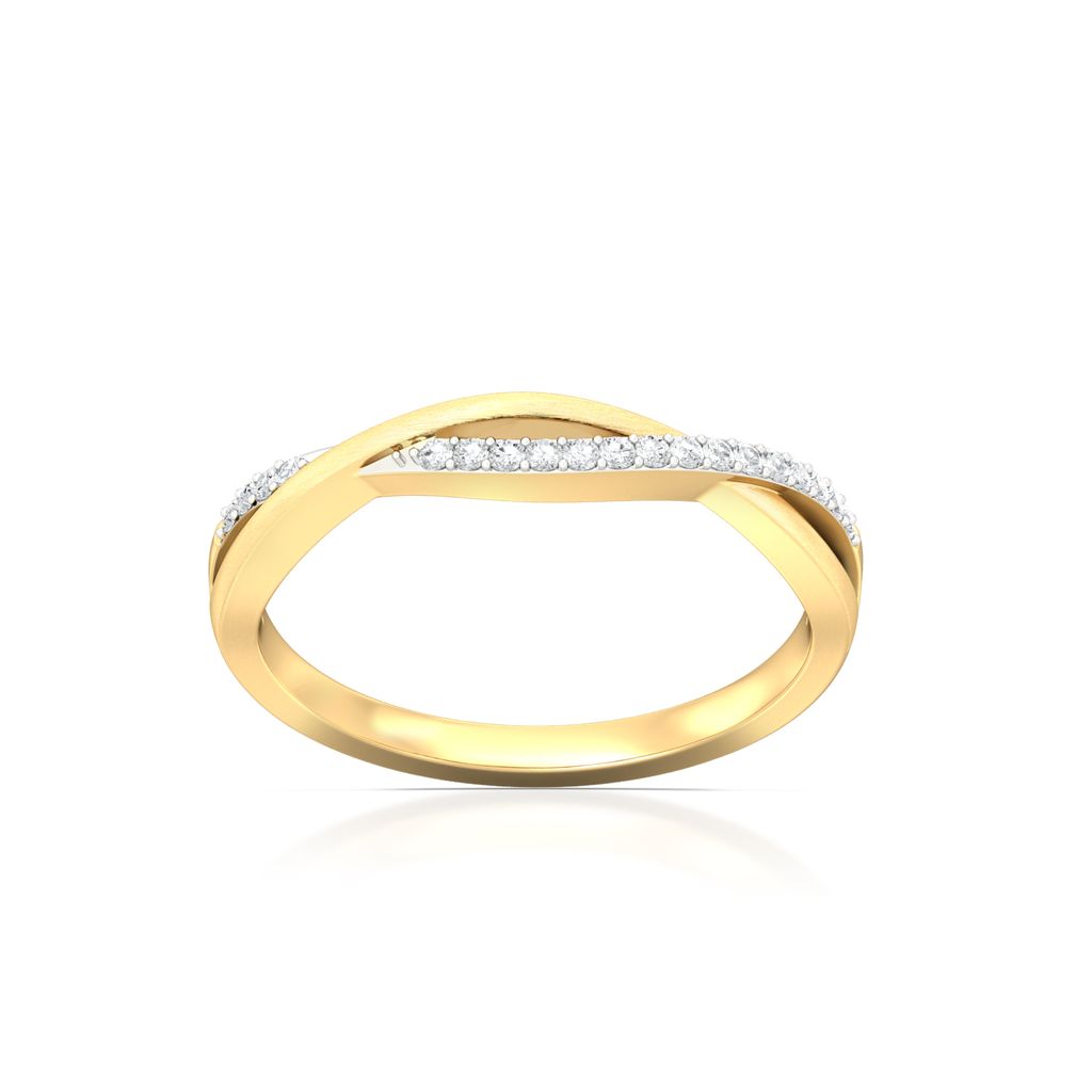 Entwined Spirit Diamond Rings image