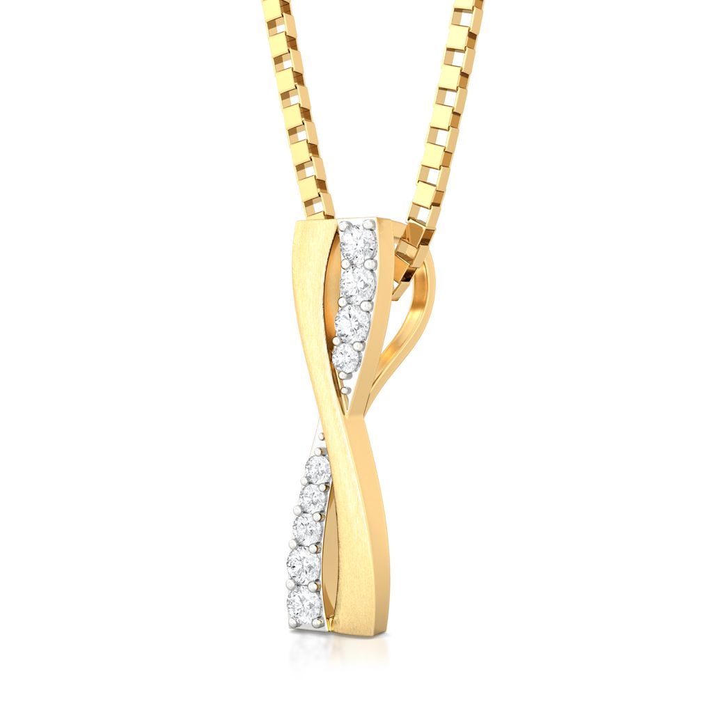 Entwined Spirit Diamond Pendants