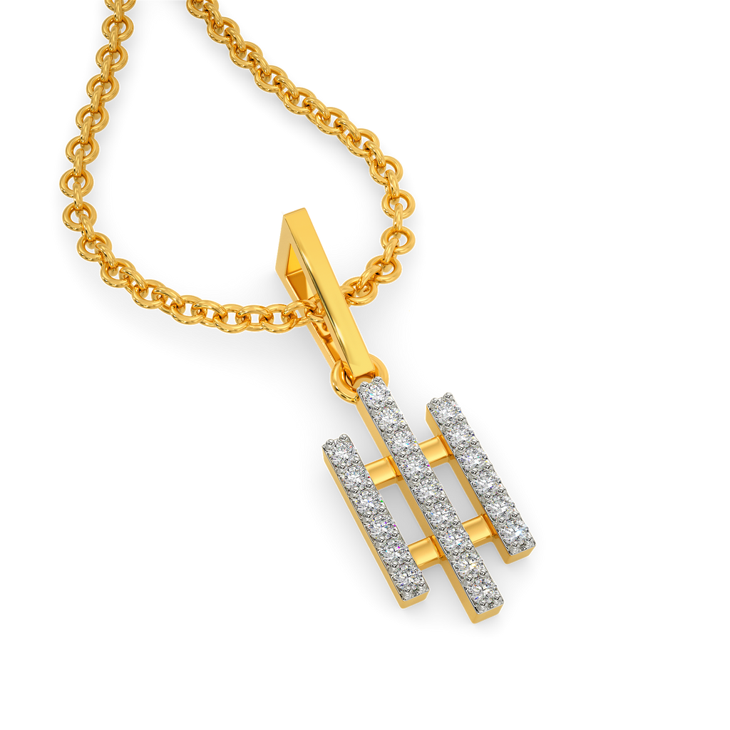 Tweedangle Diamond Pendants