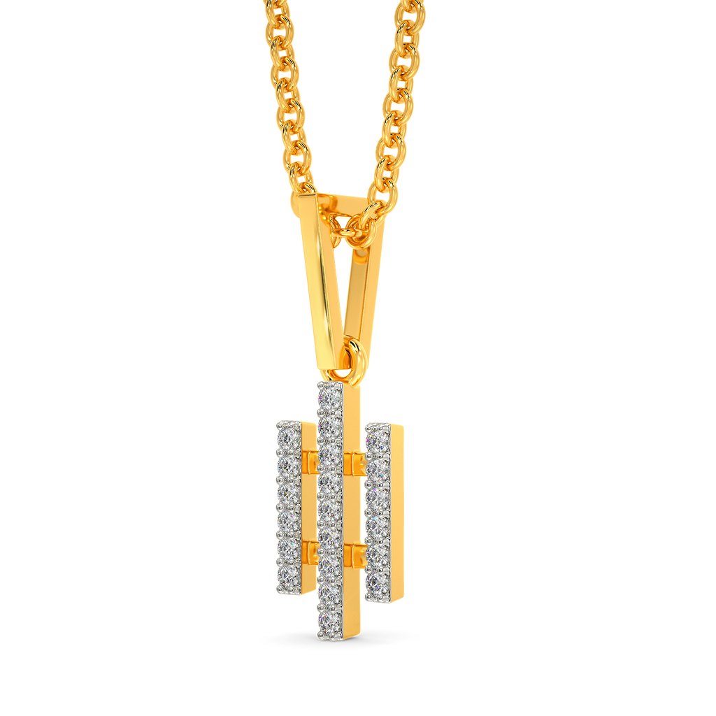 Tweedangle Diamond Pendants