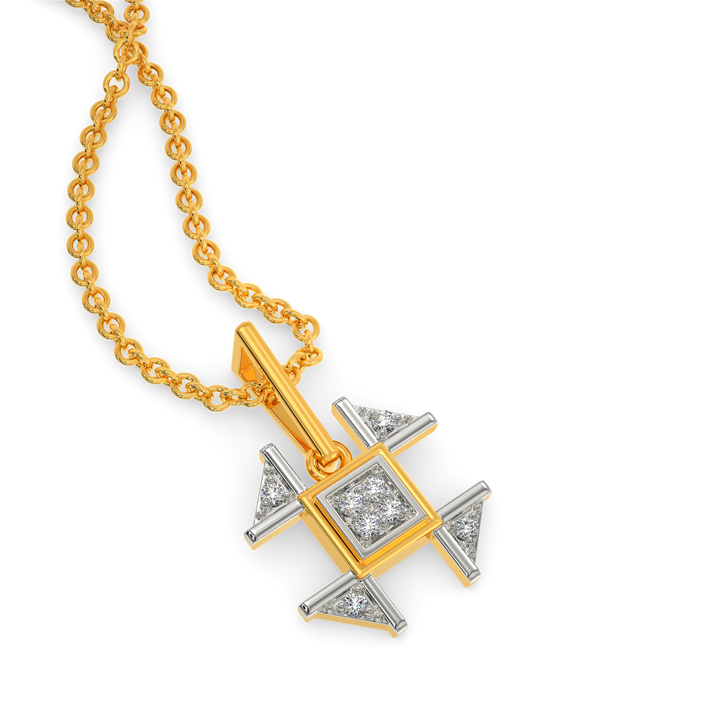 Tweed Calling Diamond Pendants