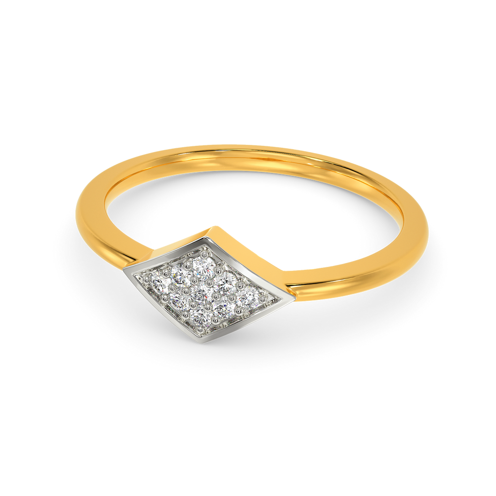 Vibe In Tweed Diamond Rings alternate view 2