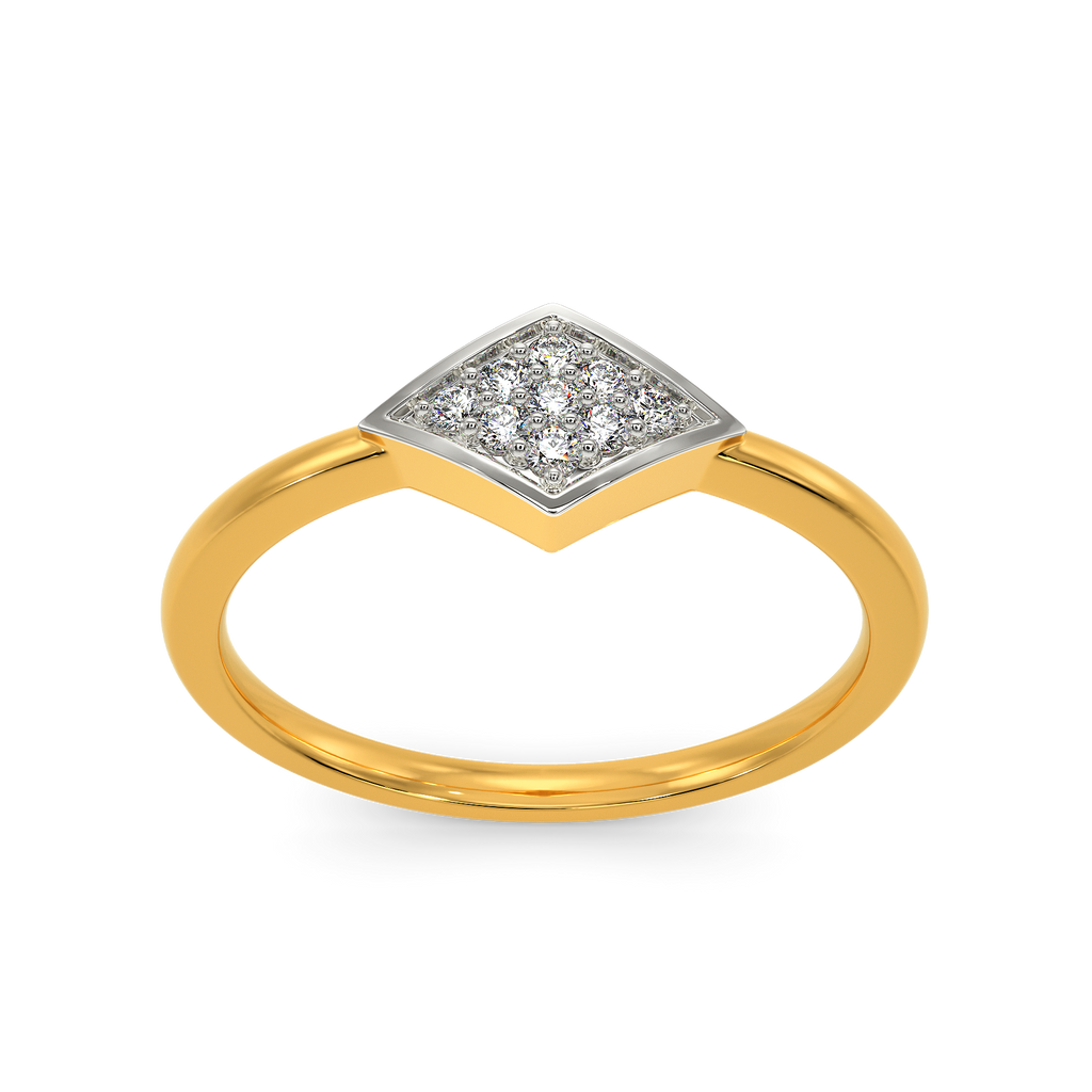 Vibe In Tweed Diamond Rings alternate view 3