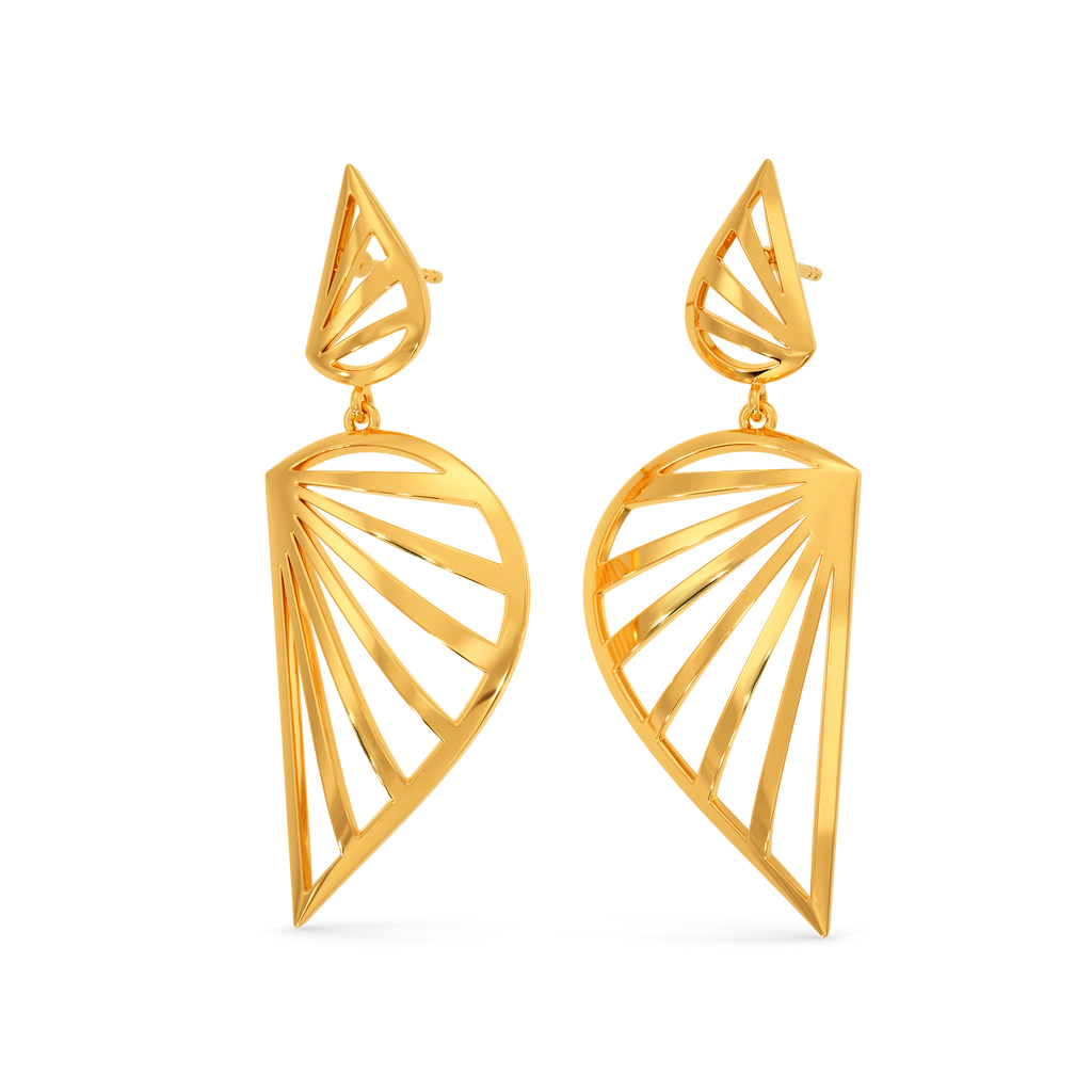 90s' Dream Gold Earrings